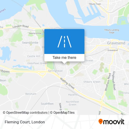 Fleming Court map