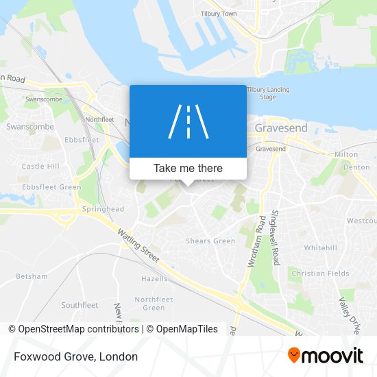 Foxwood Grove map