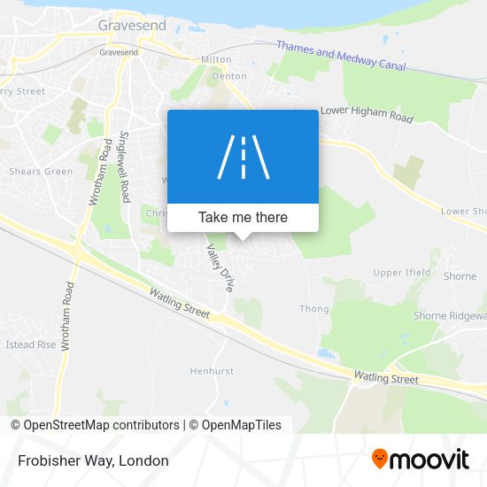 Frobisher Way map