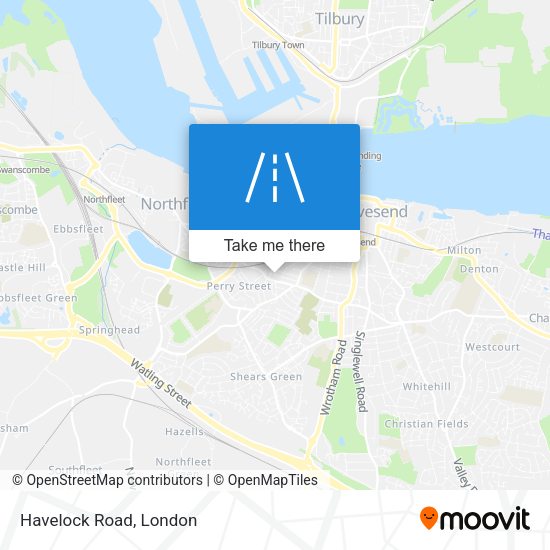 Havelock Road map