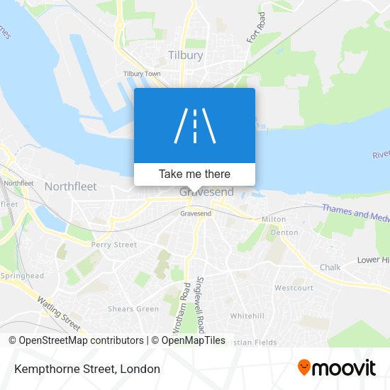 Kempthorne Street map