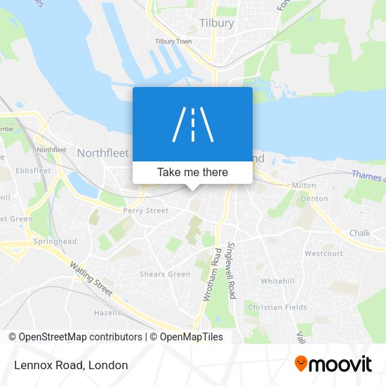 Lennox Road map