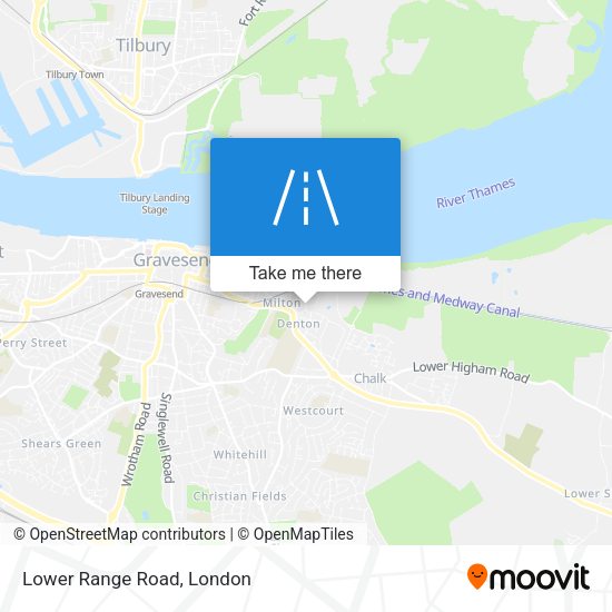 Lower Range Road map