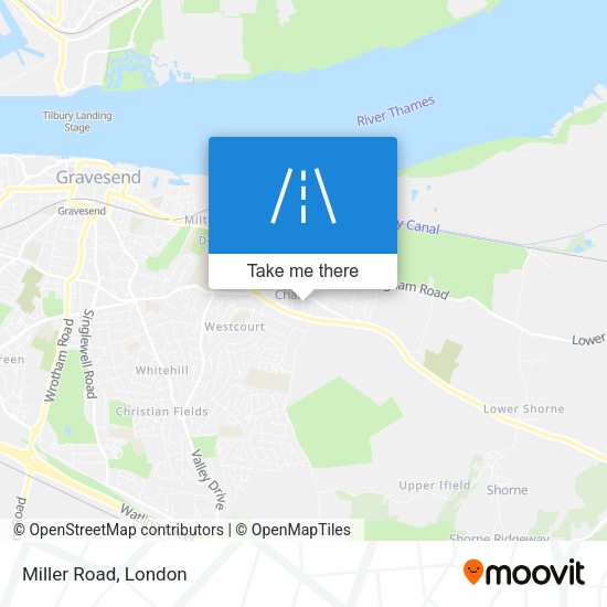 Miller Road map