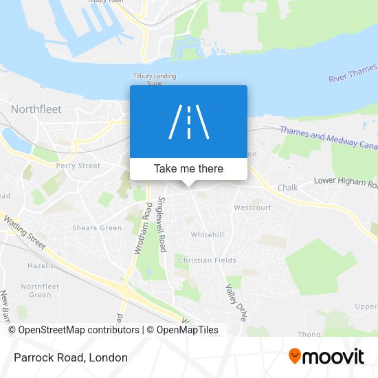 Parrock Road map