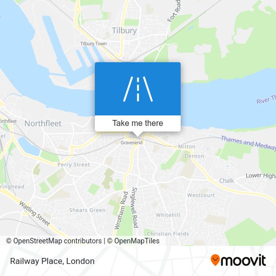 Railway Place map