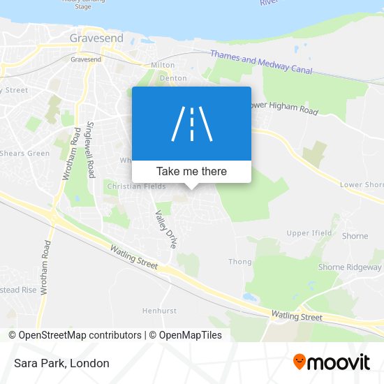 Sara Park map