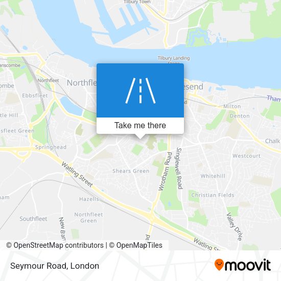 Seymour Road map