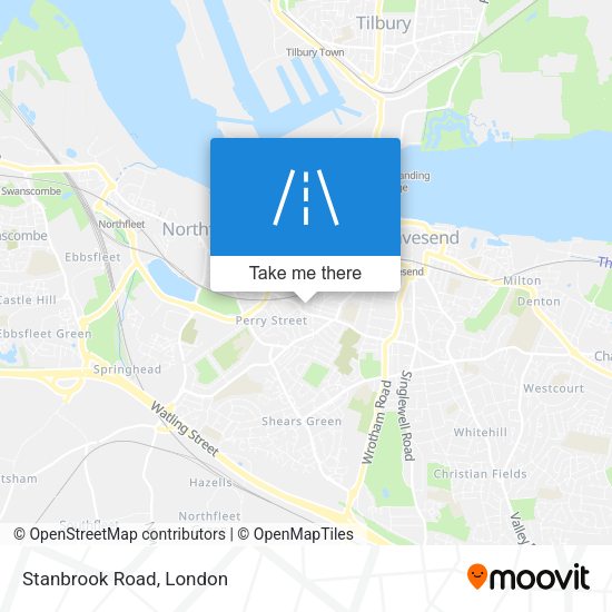 Stanbrook Road map