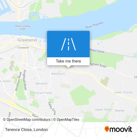 Terence Close map