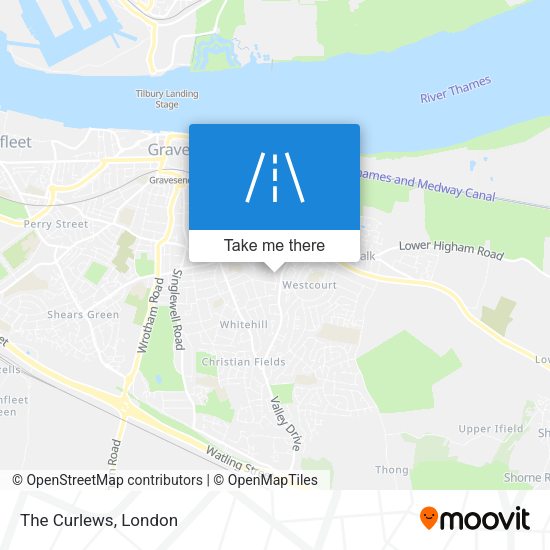The Curlews map