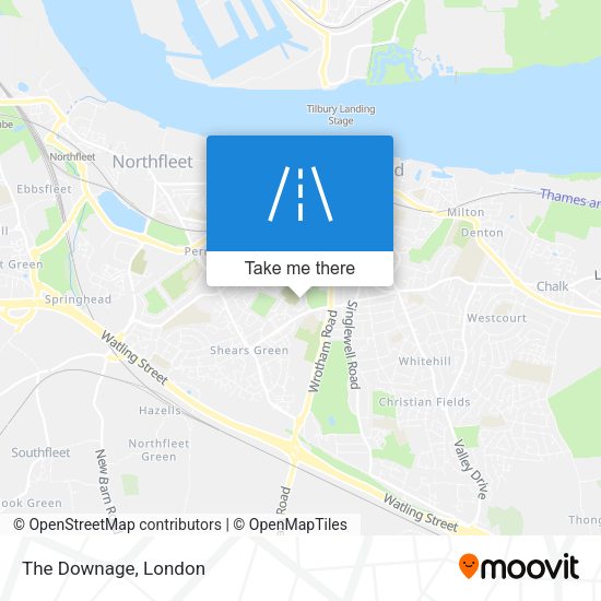 The Downage map