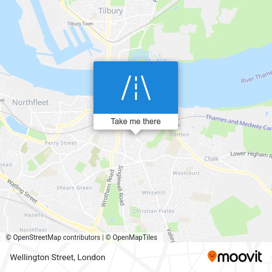 Wellington Street map