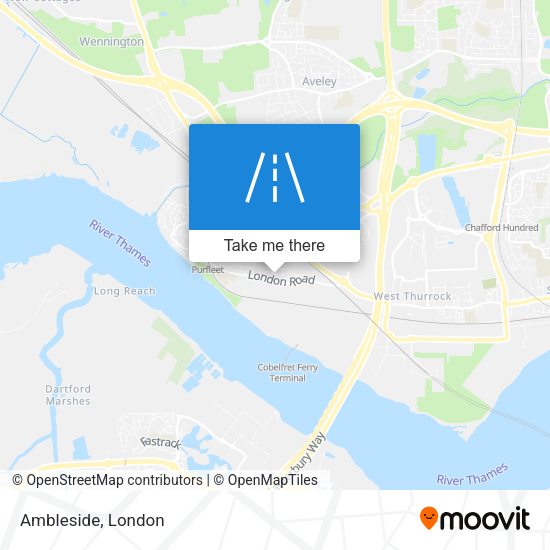 Ambleside map