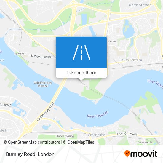 Burnley Road map