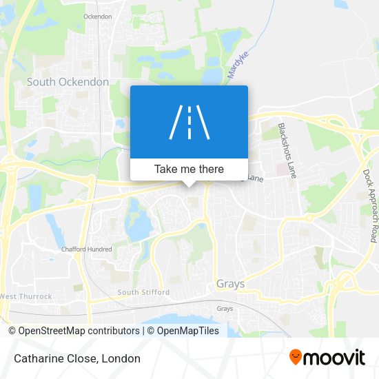 Catharine Close map