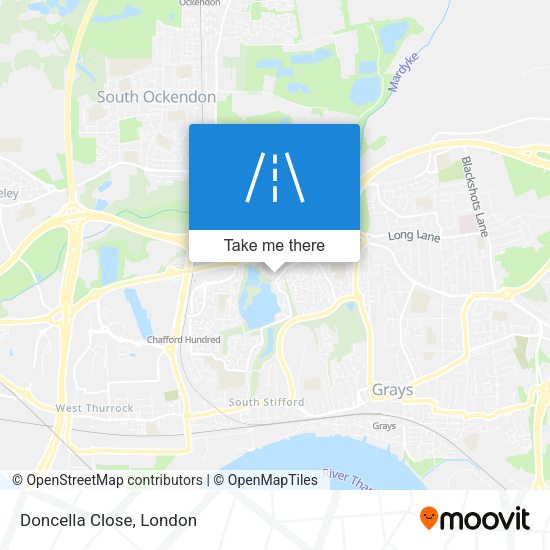 Doncella Close map