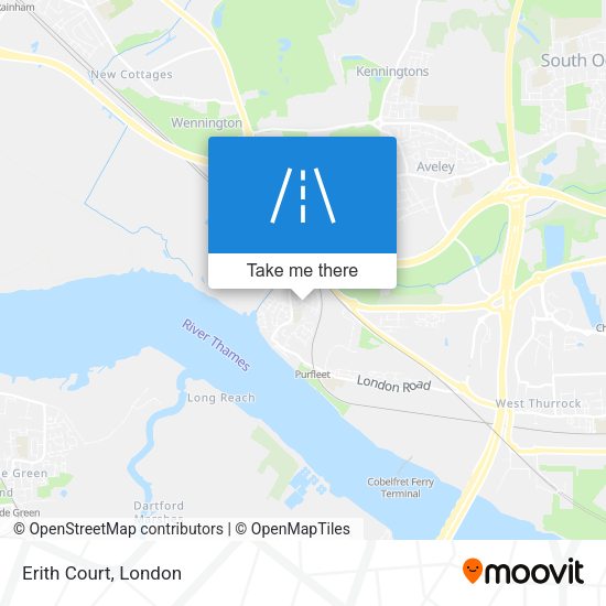 Erith Court map