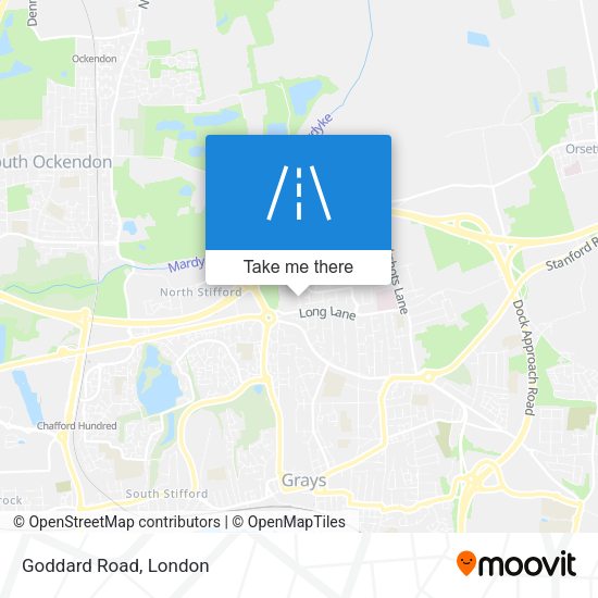 Goddard Road map