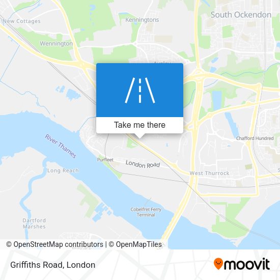 Griffiths Road map