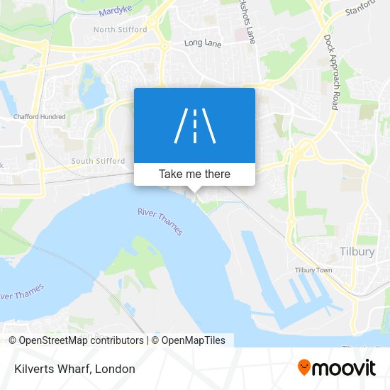 Kilverts Wharf map