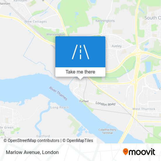Marlow Avenue map