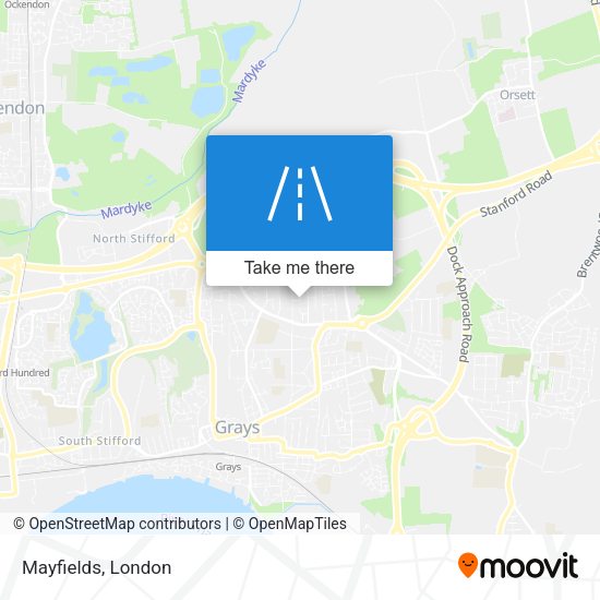 Mayfields map