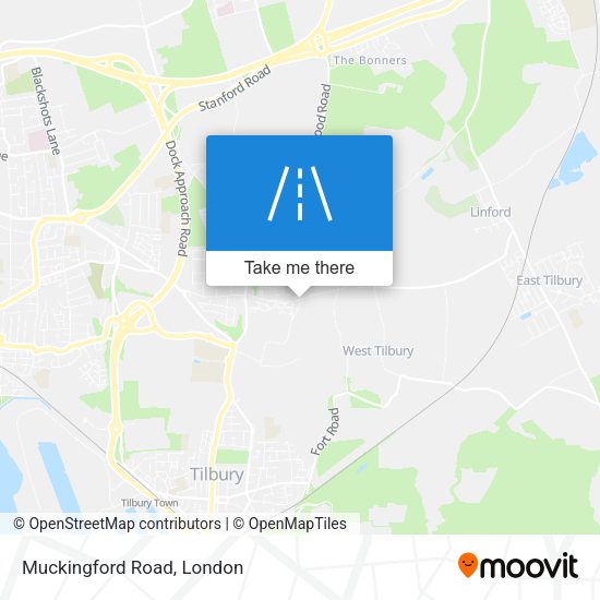 Muckingford Road map