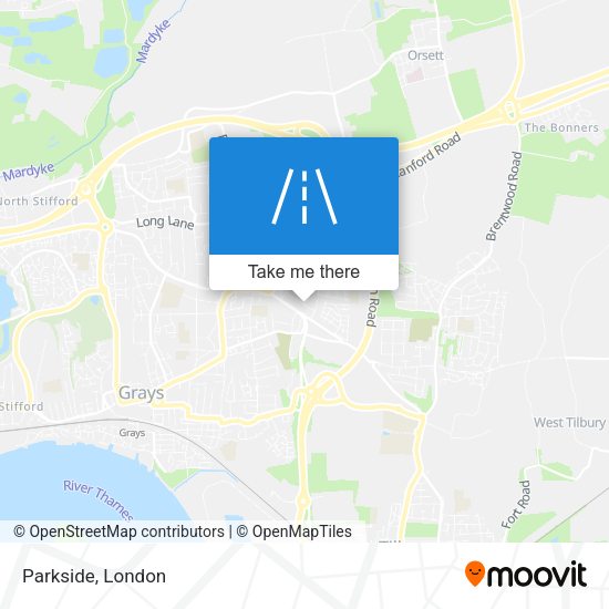 Parkside map