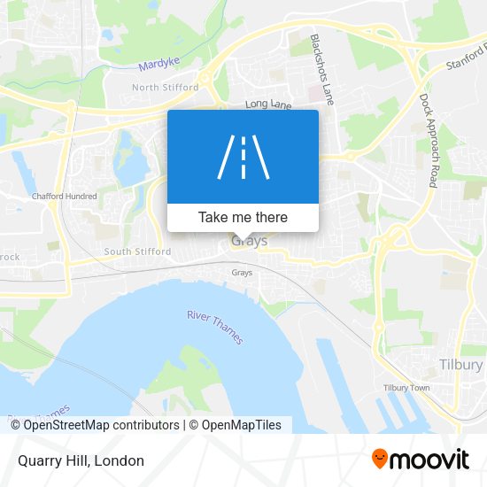 Quarry Hill map