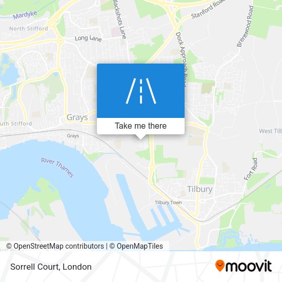 Sorrell Court map