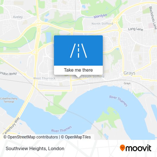 Southview Heights map