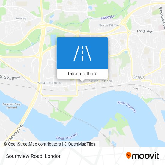 Southview Road map