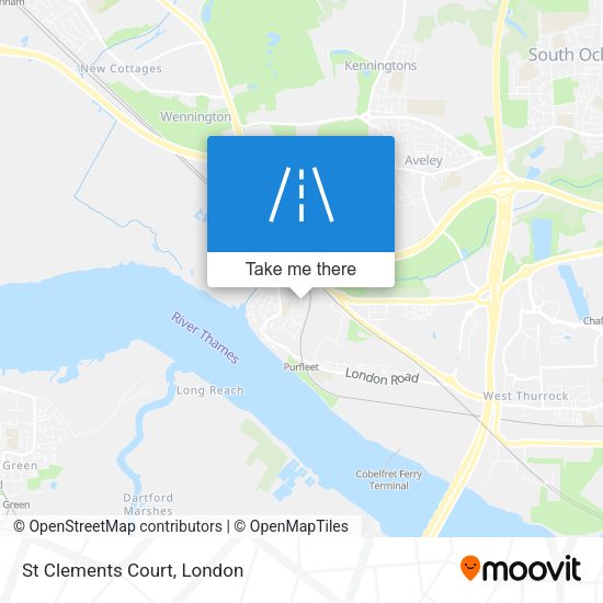 St Clements Court map
