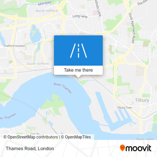 Thames Road map