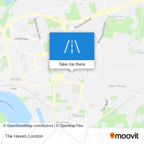 The Haven map