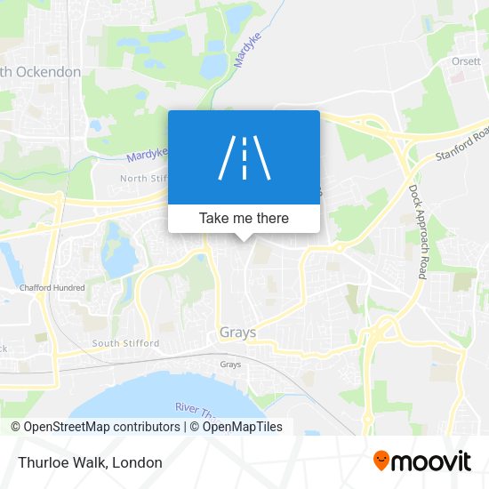 Thurloe Walk map