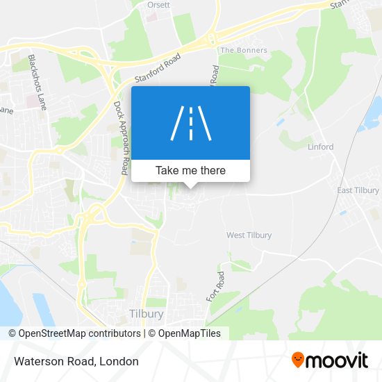 Waterson Road map