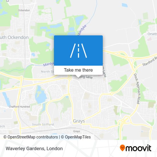 Waverley Gardens map