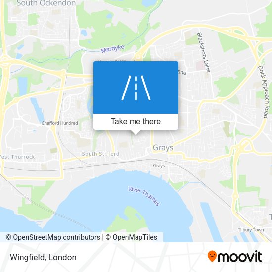 Wingfield map