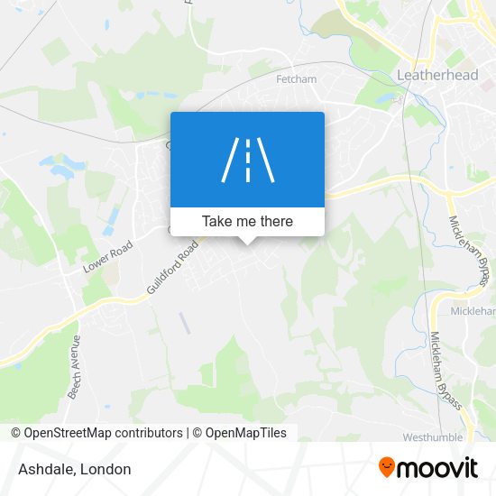 Ashdale map