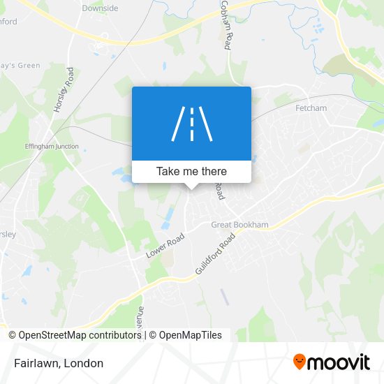 Fairlawn map