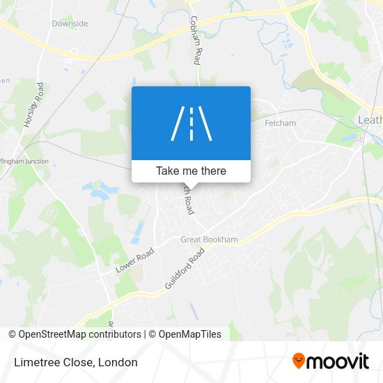 Limetree Close map
