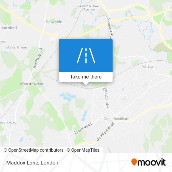 Maddox Lane map