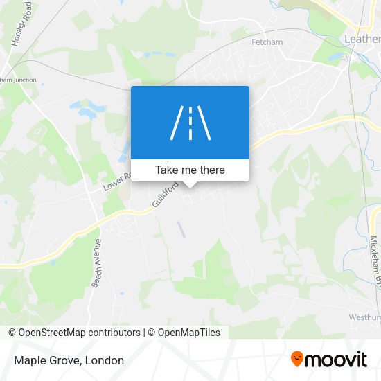 Maple Grove map