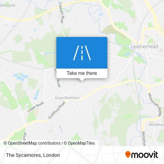 The Sycamores map