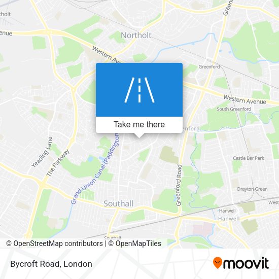 Bycroft Road map