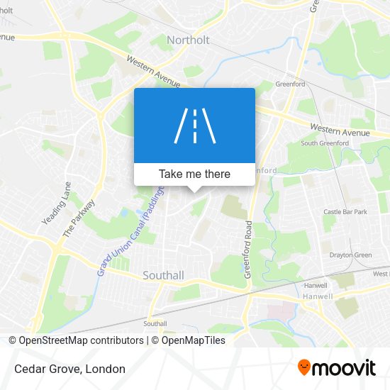 Cedar Grove map