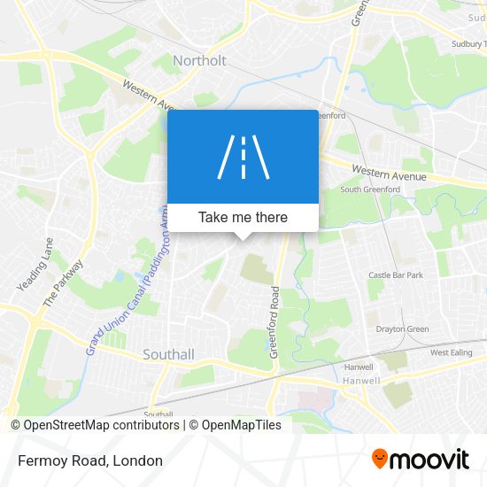Fermoy Road map