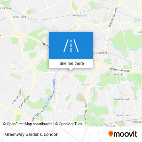 Greenway Gardens map